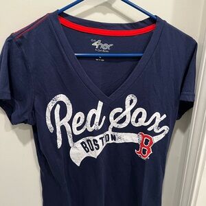 Navy Blue Red Sox Tee
